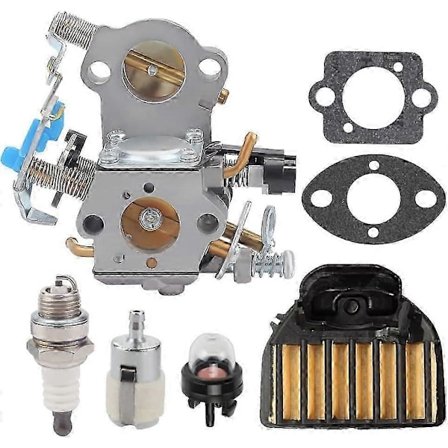 455 Rancher Karburator til Husqvarna 455 460 460 Rancher 461 455 E Benzin Motorsav Erstatter 544883001 WTA-29 Karburator med 537255701 Luftfilter