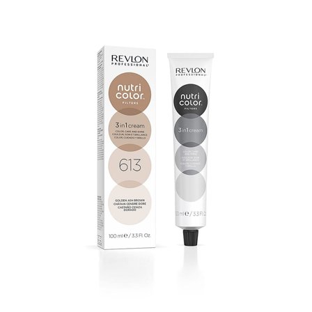 Revlon Professional Nutri Color Filters 613 Golden Ash Brown 100 ml, Hår, Hårfarve, Washouts