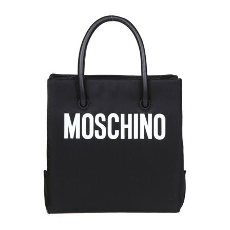 Moschino, Handbags Zwart, Dames, Maat:ONE Size,nylon,print
