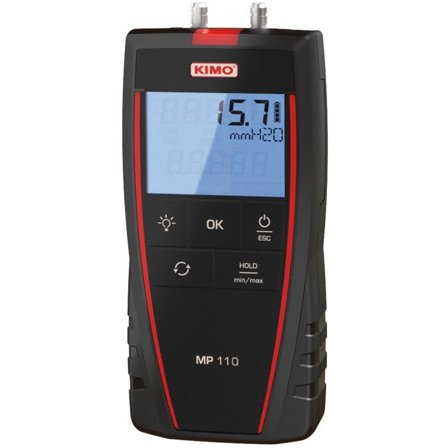 Kimo MP110 Trykkmåler, Måleinstrumenter