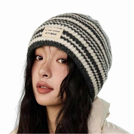 Unisex Vinterlue med Ørebeskyttelse for Menn og Kvinner