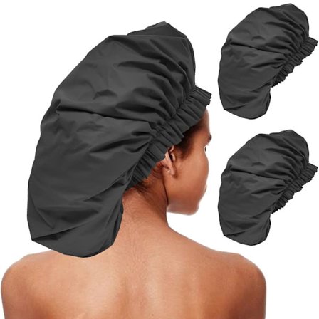 Althee 2 kpl Extra Large Suihkumyssyjä Jumbo Suihkumyssy Leteille Iso Suihkumyssy Naisille Pitkille Hiuksille