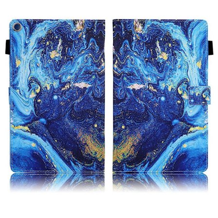 Amazon Fire HD 8 (2017) unikt mönster läder flip fodral - Special Grain