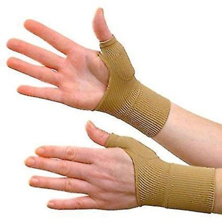 Gel Compression Gloves, Thumb Wrist Compression Gloves 2 Pair Ideal Hand Wrist Support Provide Arthritis Relief From Thumb Joint Pain