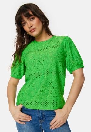 Object Collectors Item Objfeodora S/S Top M Green Topit & T-paidat Dam