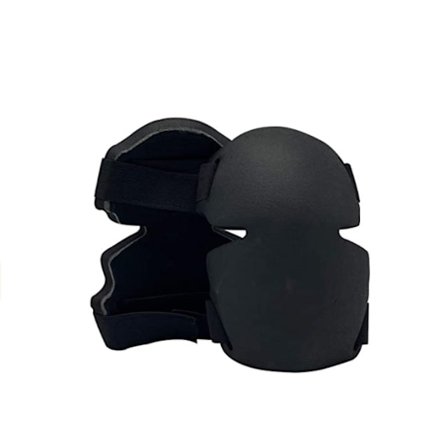 Knæpuder til arbejde, sikkerhedsknæpuder pudebetræk med stropper til sport rengøring børstning gulve