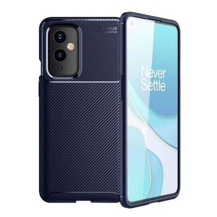 Carbon Shield OnePlus 9 etui - blå Blue