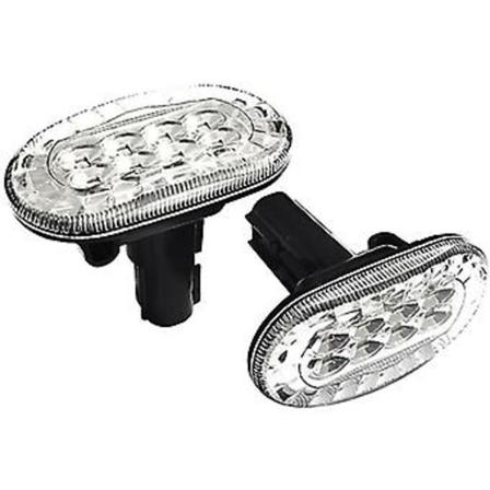 Amber LED Side Marker Lys For Jimny JB74 JB64 2018- Blinklys Indikatorlys Erstatning, Cle