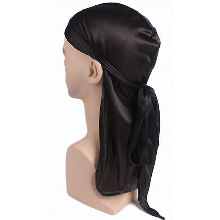 Hodeplagg for menn - Bandana Durag Pirate Cap Wrap