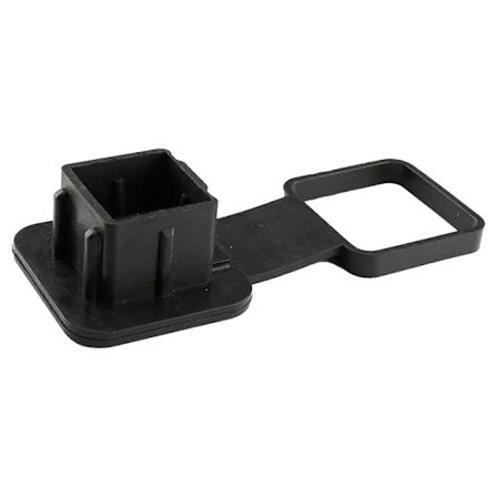 Trækstangsafdækning 5,1 cm, støvtæt, 2-pak trækstangsafdækninger, tilbehør til trækkrog til lastbiler og biler, bageste muffe [DB]