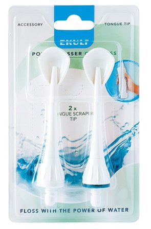 Ekulf PF Cordless TongueScraper Tip, Medicin & Pleje, Mund & Tandpleje, Tungeskrabere