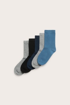 Kappahl | Skarpetki 5-pak Ciemnoniebieski 31/33 | Ciemnoniebieski