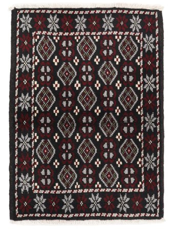 Medallion Small Baluch Rug 64X87 Wool