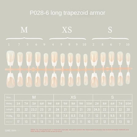 30st Spårlösa False Nail Tips Manikyrverktyg F F