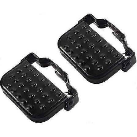 2 st cykelpedaler cykel bakre pedaler bakre pedaler stål hopfällbara cykelpedaler