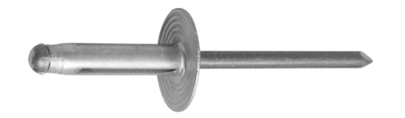 Ejot TREBOL Blindnagle AL/AL, konveks, stort hode Ø14 mm, 4,8x20,5 mm, 200-pakning, Innfesting