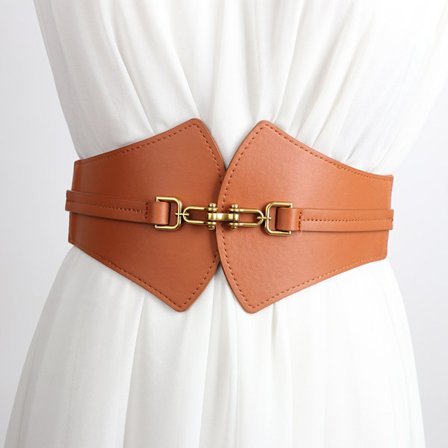 Korsettbelte for kvinner, vintage elastiske midjebelter, stretchy brede midjebånd for jeanskjole