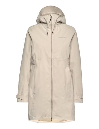 Bea Wns Parka 4 Outerwear Rainwear Rain Coats Beige Didriksons