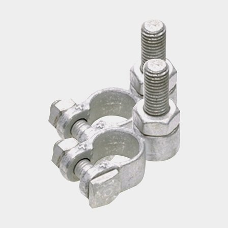 Cosses de batterie 1852-Marine, plus / minus, M10 x 30 mm, 2-pack