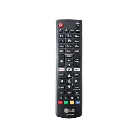Original LG Fjernkontroll AKB75095308 for LG Smart TV - UJ-serie - Netflix & Amazon Video Direktetaster