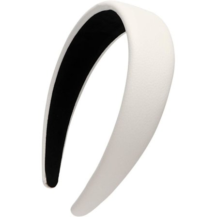 1,7 tuuman nahkainen kova pääpanta leveä pääpanta pehmustettu pääpanta hiuspanta naisille