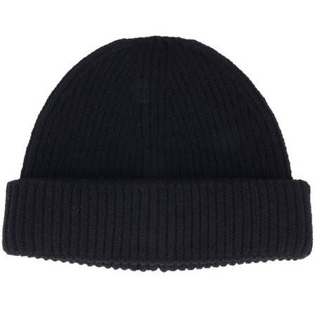 Beechfield - Svart shortbeanie Beanie - Black Harbour Black Short Beanie @ Hatstore