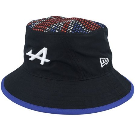 New Era - Motor Svart bucket Hatt - Alpine F1 23 Team Silverstone Black Bucket @ Hatstore
