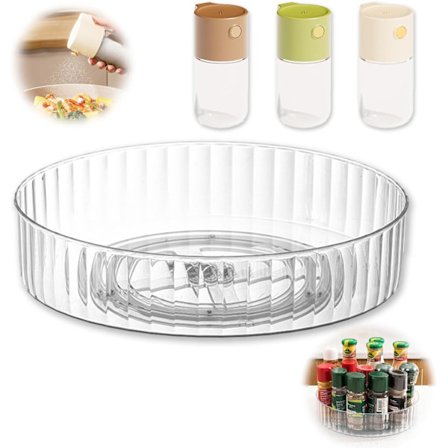 Multifunksjonell roterende krydderhylle, 1 stk