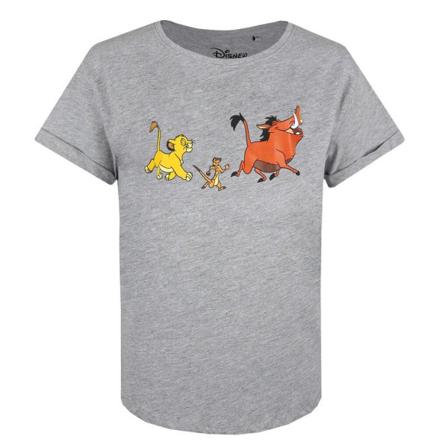 Lejonkungen Dam/dam Trio T-shirt L Sportgrå Ljung