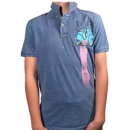 Bob, Polo Shirts Blauw, Heren, Maat:M