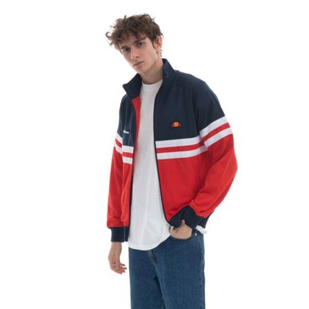 Ellesse, Bluza męska Ellesse Rimini Track Top Shm 00892 Niebieski, Mężczyzna, Rozmiar: L
