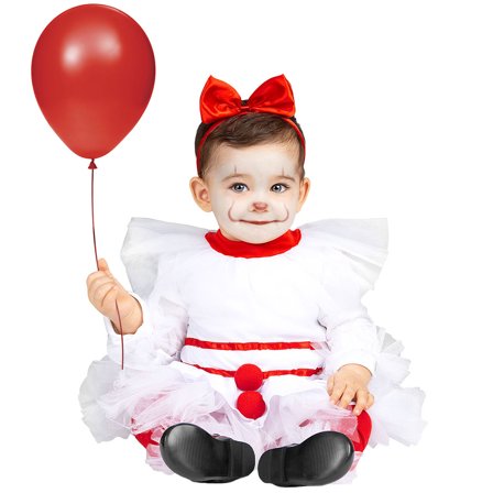 Scary Clown Baby Kostume