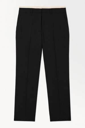 COS Women's The Deconstructed Trousers in Black