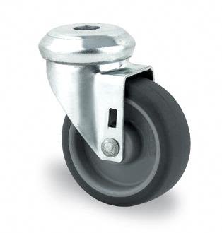 Tente 1470PA0050P30 Hjul 50 mm, PU, midterhul 10,5 mm, Garageindretning & opbevaring