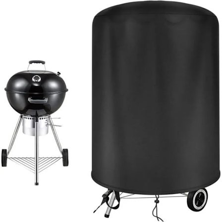 Grilltrekk - Weber - Rund - 210D Oxford - Vanntett - Svart (61x70cm)