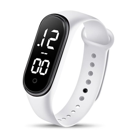 Elektroninen kello lapsille LED digitaalinen urheilukello Muodikas tarkka ajanotto Selkeälukuinen kello
