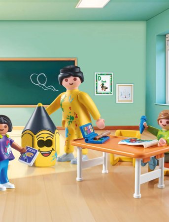 PLAYMOBIL First Day Of School - Multi/patterned - ONE SIZE