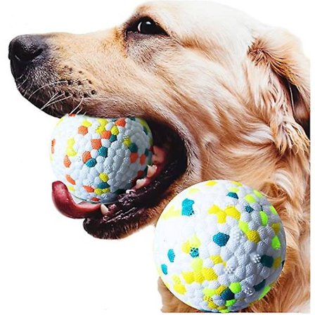 Kuminen koiran pallo, tuhoutumaton koiran pallo, kova pureskeltava kumilelu, puhdistaa hampaat, leikki, harjoittelu (oranssi punainen sininen)