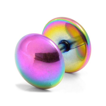 Sentio | 8 mm tęczowy sztyft ze stali nierdzewnej dla mężczyzn - Wkręty