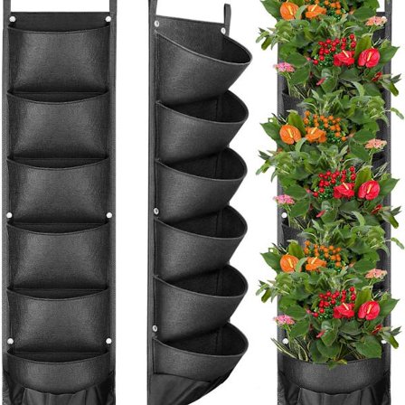 Jordgubbspåsar 2-pack 10 gallon Jordgubbsodlingspåsar