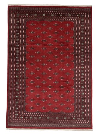 Handgeknüpft Buchara 2Ply 248X359 Wollteppich Groß