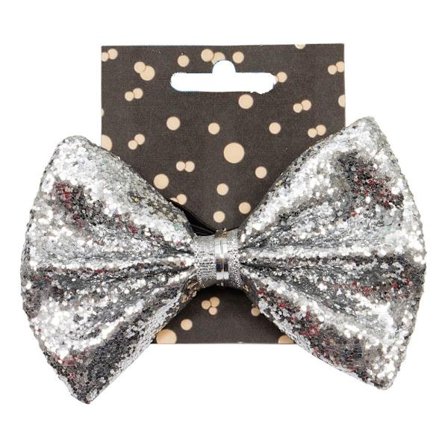 Glittrig Fluga Silver