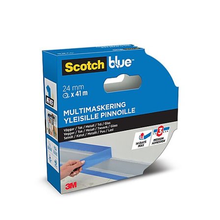 SCOTCH MASKERINGSTAPE BLÅ2090 MULTI-SURFACE PREMIUM