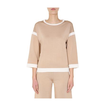 Boutique Moschino Round Neck Sweater inbo, Dame