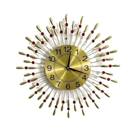 Väggklocka Hängande Klocka i Retro Metall 50cm