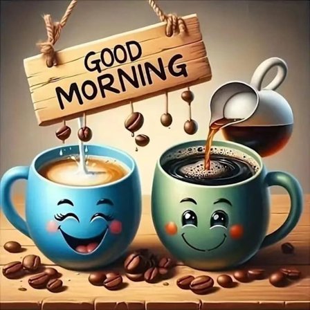 Morgenkaffe Diamantkunst: 5D Full Drill DIY 35x35 cm - Avslapningsgave