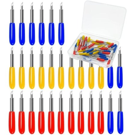 60 stk. Udskiftningsblade til Cricut Explore Air, Cricut Explore Air 2, Cricut Explore Air 3, Cricut Maker, Cricut Maker 3, Cricut Expression til Vin