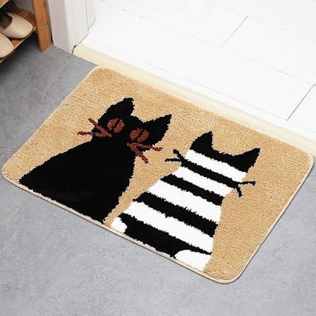 Badeværelsesmåtter Vandabsorberende Skridsikker Måtte Brugt I Badeværelse, Brusebad