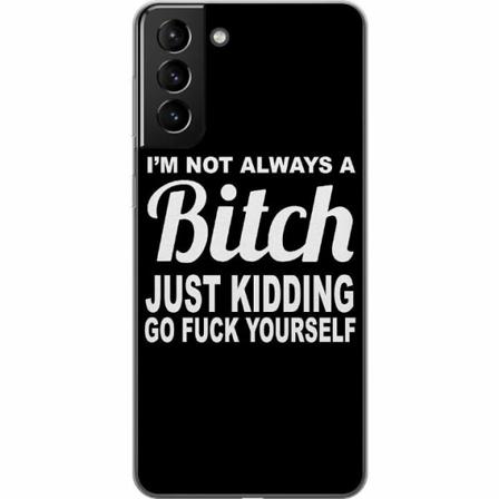 Samsung Galaxy S21+ 5g Genomskinligt Skal I ́m Not Always A...