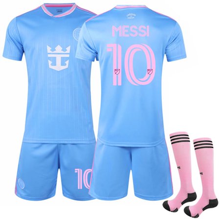 2025-2026 Inter Miami CF Barn Voksen Trenings Fotballtrøye NO.10 MESSI